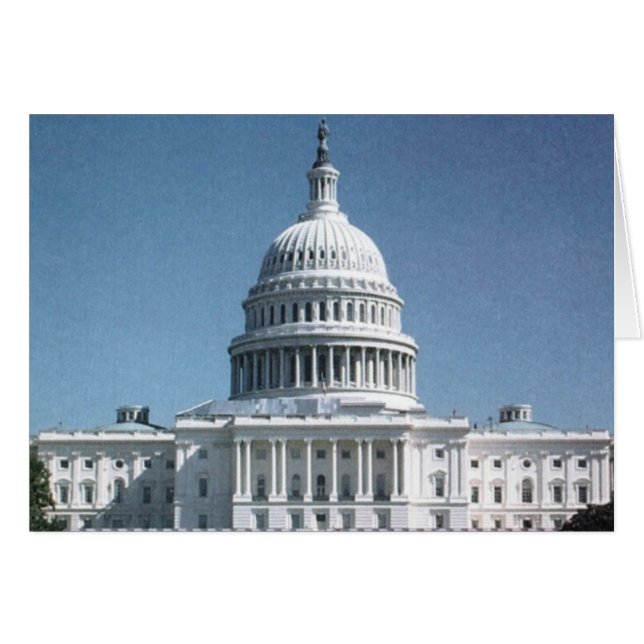 Cartão O Domo do Capitólio (Frente Horizontal)