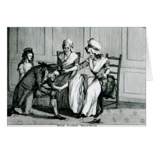 Cartão O doutor do milho, 1793