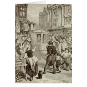 Cartão O duque de Buckingham