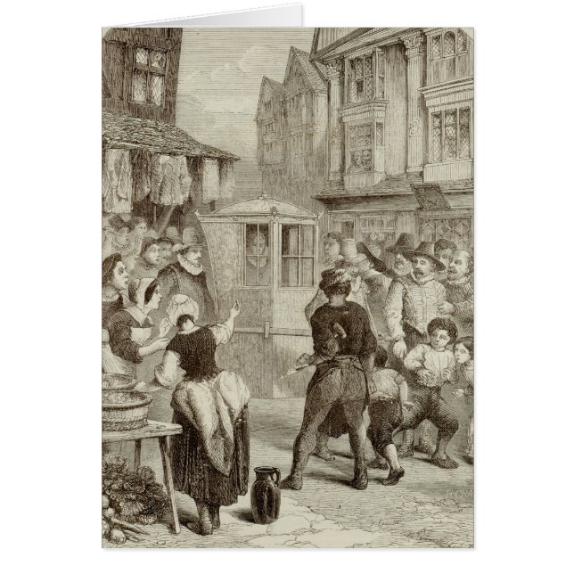 Cartão O duque de Buckingham (Frente)