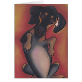 Cartão O Dutchess e sua barriga por Robyn Feeley