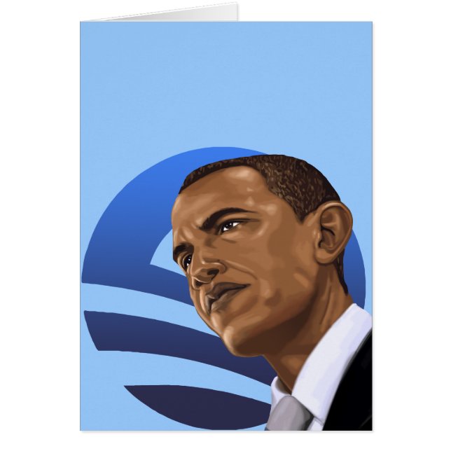 Cartão O é para Obama Barack Obama 2012 (Frente)