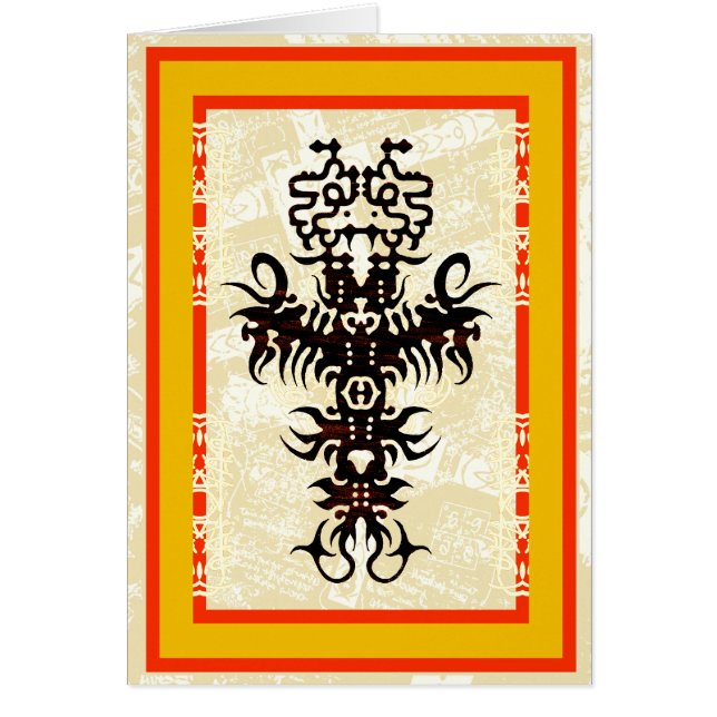 Cartão O É Para Ossva (Frente)