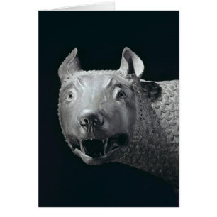 Cartão O Ela-Lobo de Capitoline