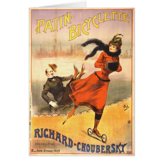 Cartão O Em-Line patina 1890 (Frente)