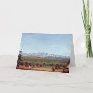 Cartão O Encontro Perto do Rio Verde