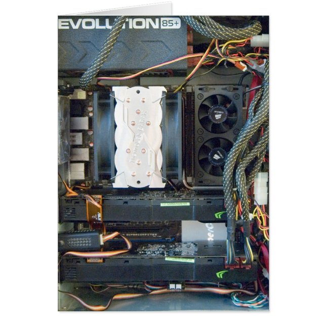 Cartão O equipamento informático (Frente)