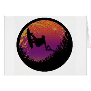 CARTÃO O ESPANTALHO DE WAKEBOARD