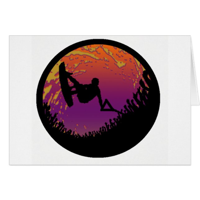 CARTÃO O ESPANTALHO DE WAKEBOARD (Frente Horizontal)