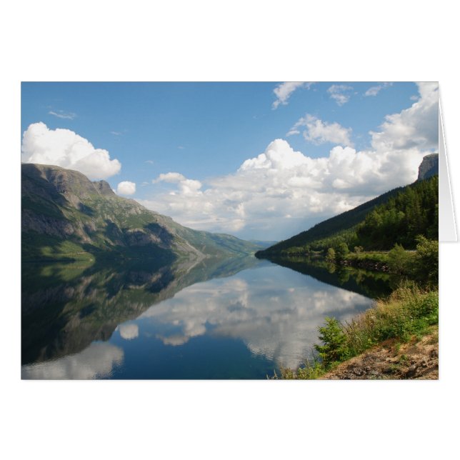 Cartão O espelho (Frente Horizontal)