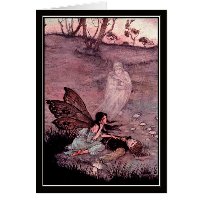 Cartão O Espírito do Príncipe por Florence Mary Anderson (Frente)