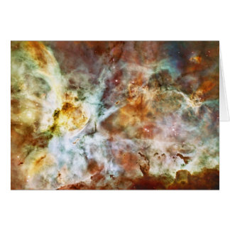 Cartão O Excelente Carina Nebula NGC 3372 - Nascimento da