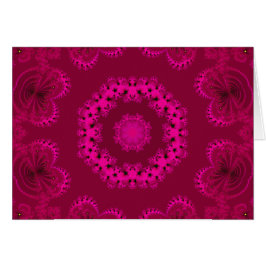 Cartão O falso bordou o Victorian do Crepe