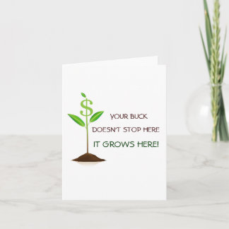 Cartão O fanfarrão não para aqui Notecard