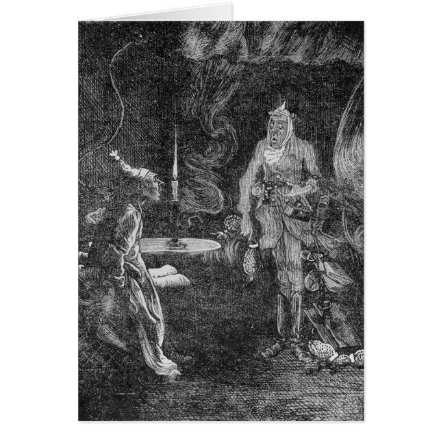 Cartão O fantasma de Marley (Frente)