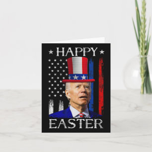 Cartão O felz pascoa Joe Biden Confusou O Indepe De 4 De