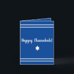 Cartão O Festival das Luzes Chanukah<br><div class="desc">Porque às vezes você quer soletrar "Chanukah" em vez de "Hanukkah", sabe?</div>