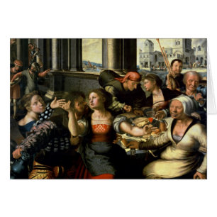 Cartão O filho Prodigal, 1536