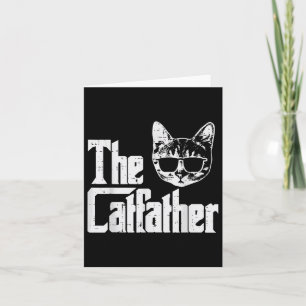 Cartão O filme de Dia de os pais de Gato Engraçado do Cat