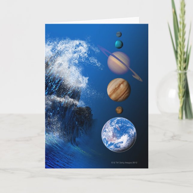 Cartão O fim do mundo em 2012 - computador conceitual (Frente)