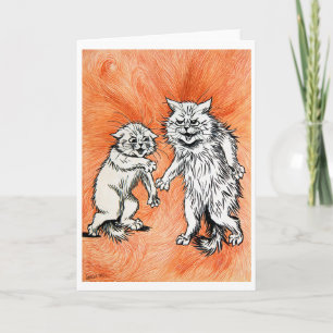 Cartão O Fogo da Mente, Louis Wain