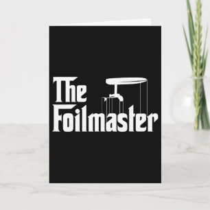 Cartão O Foilmaster - Presente Divertido de Surfe E-foil