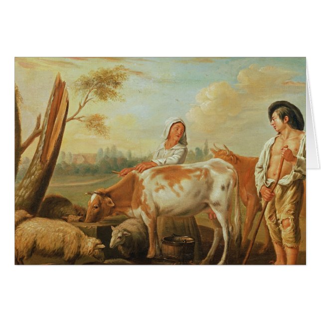 Cartão O furo molhando (Frente Horizontal)