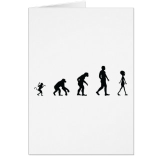 Cartão O futuro da evolução humana