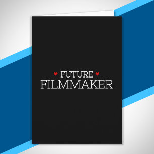 Cartão O futuro diretor de filmes do produtor de filmes I