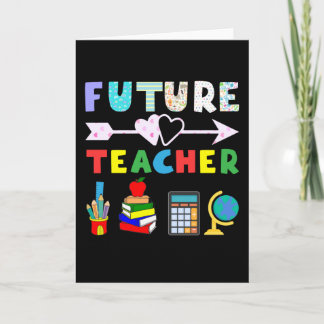 Cartão O futuro professor será