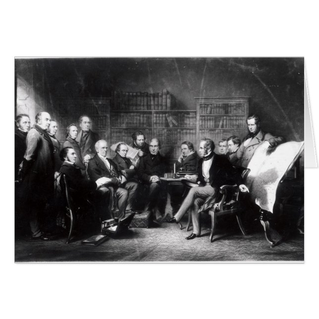 Cartão O Gabinete Aberdeen (Frente Horizontal)