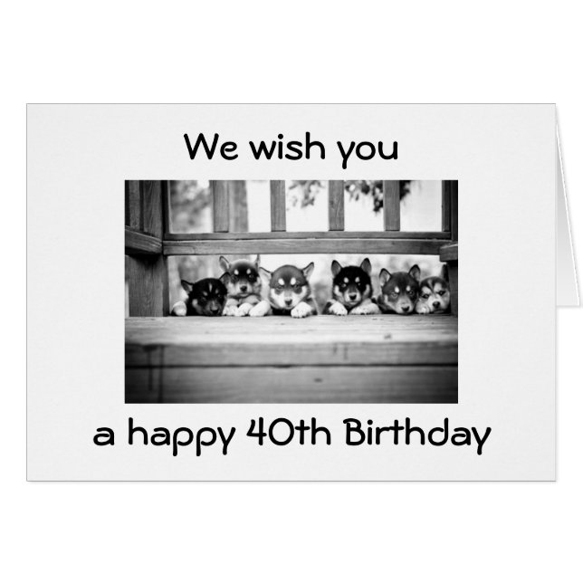 CARTÃO O GANG ROUCO DESEJA UM QUARTO ANIVERSÁRIO FELIZ (Frente Horizontal)