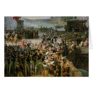 Cartão O Garde Nationale de Paris