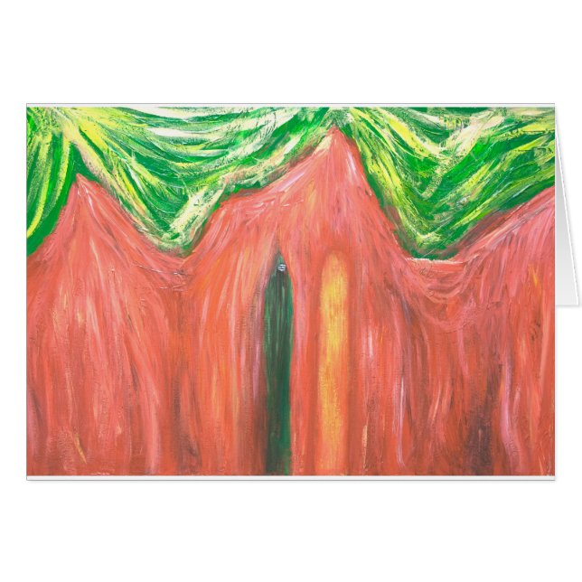 Cartão O Gatekeeper antes da lei (Kafka; A (Frente Horizontal)