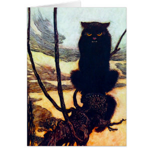 Cartão O Gato Negro