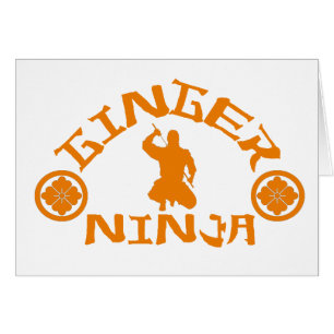 Cartão O Ginger Ninja
