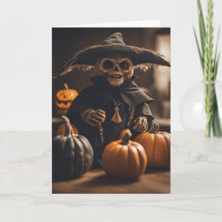 Cartão O Gnome da Abóbora