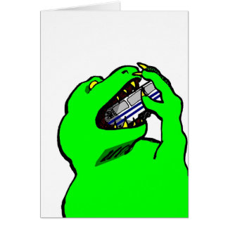 Cartão O gosto fresco carda a qualquer momento