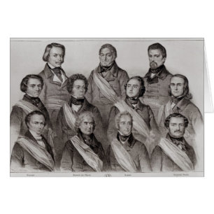 Cartão O Governo Provisório de 1848