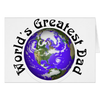 Cartão O grande pai dos mundos!