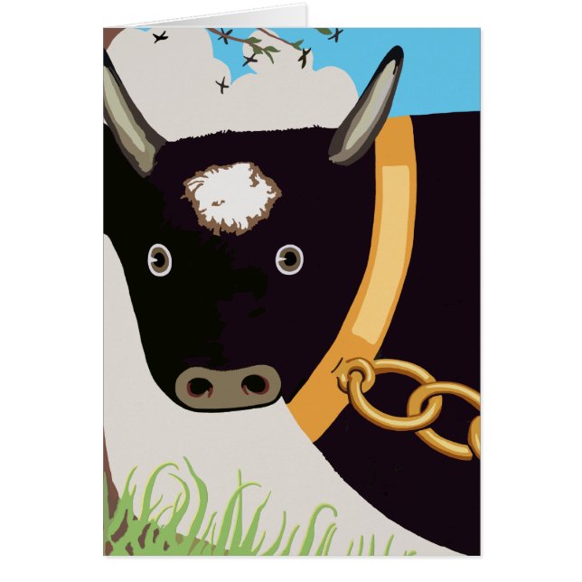 Cartão O Grande Touro (Frente)