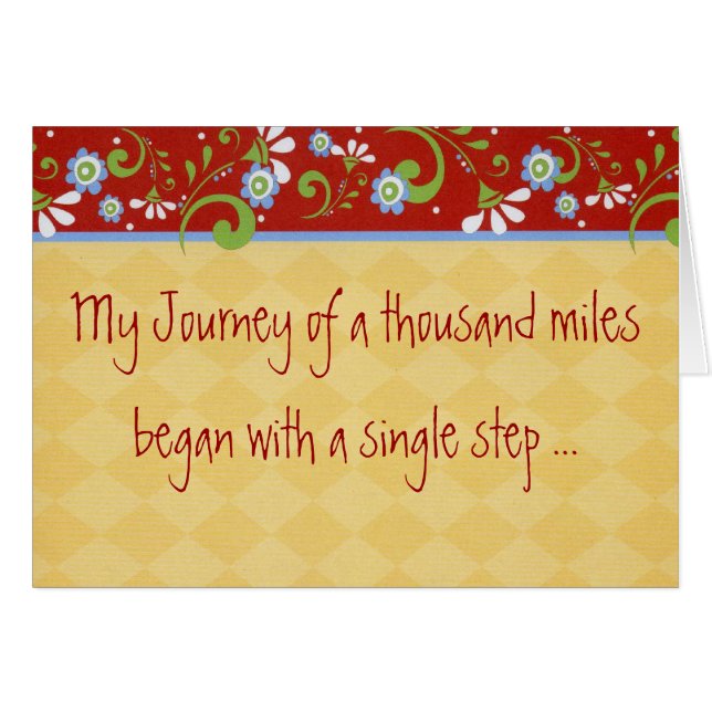 Cartão O grau de mestre (Frente Horizontal)