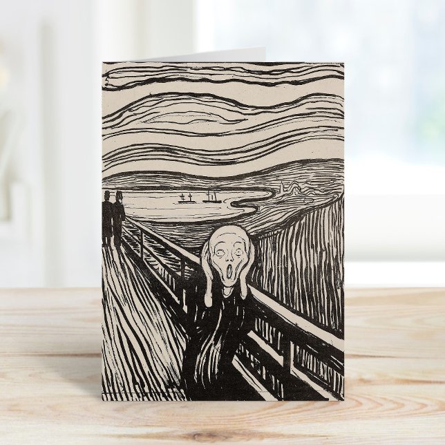 Cartão O GRITAR | Edvard Munch (Criador carregado)