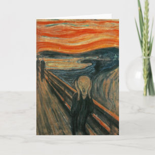 Cartão O Grito de Edvard Munch
