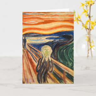 Cartão O Grito Edvard Munch