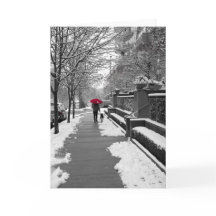 O guarda-chuva vermelho