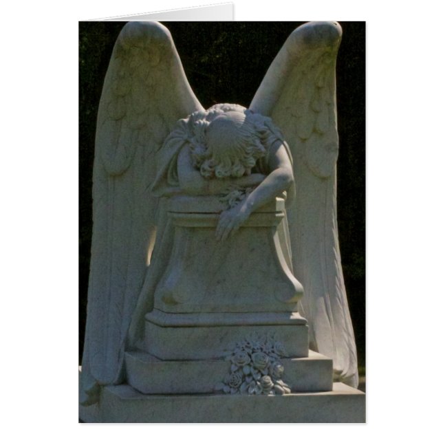 Cartão O guardião de descanso (Frente)