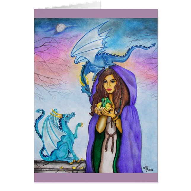 Cartão O Hatchling (Frente)