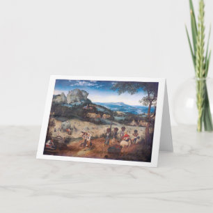 Cartão O Haymake, Pieter Bruegel