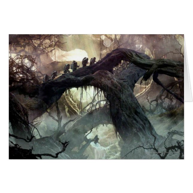 Cartão O HOBBIT: DESOLAMENTO DO conceito SMAUG™ Artigo 2. (Frente Horizontal)